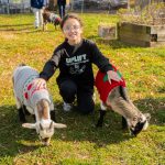 Goat Snuggling at Fall Fest
